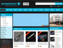 Tablet Screenshot of laserpointeur.com